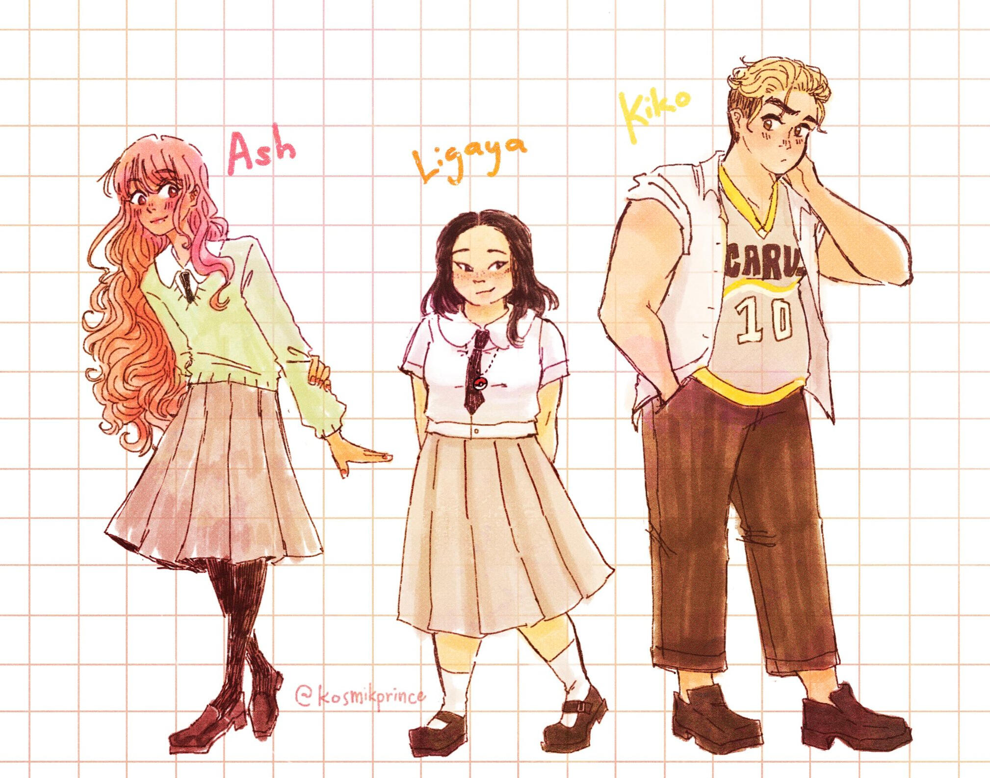 character design and illustrations